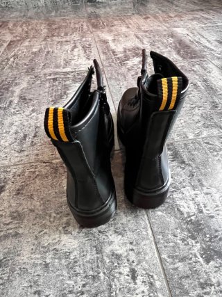 Botas militares negras mujer a estrenar