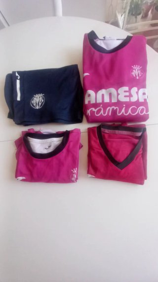 Lote Ropa Niño Villarreal CF