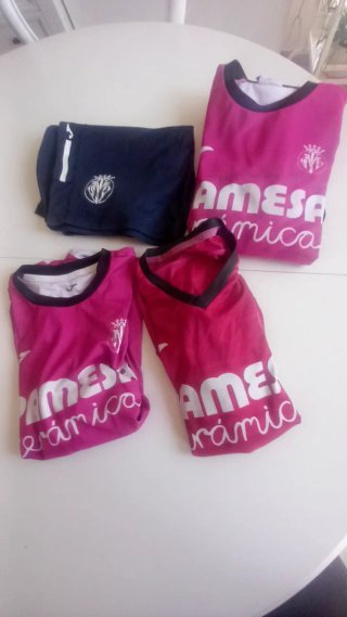 Lote Ropa Niño Villarreal CF