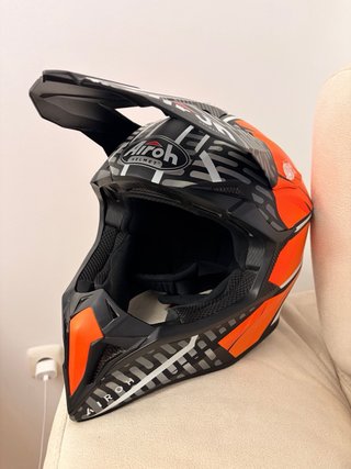 Casco airoh y gafas FOX