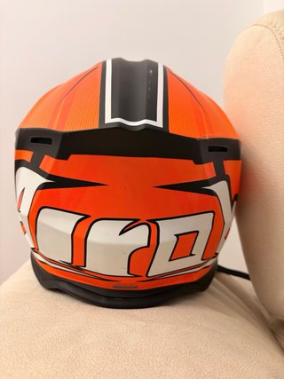 Casco airoh y gafas FOX
