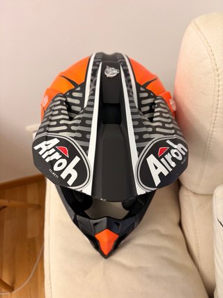Casco airoh y gafas FOX