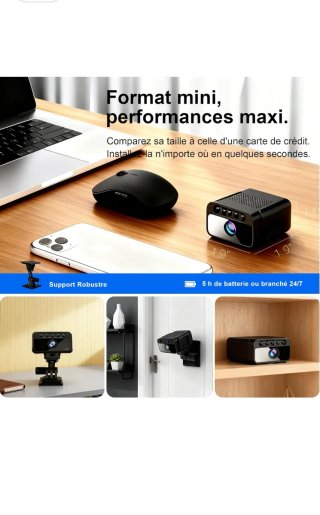 Mini Cámara WiFi AOBOCAM 1080p