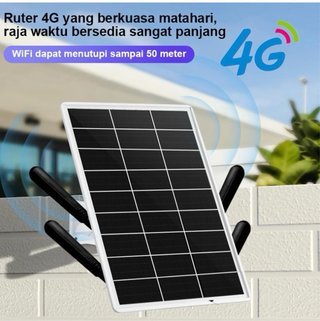 Módem 4G LTE Solar con ranura SIM