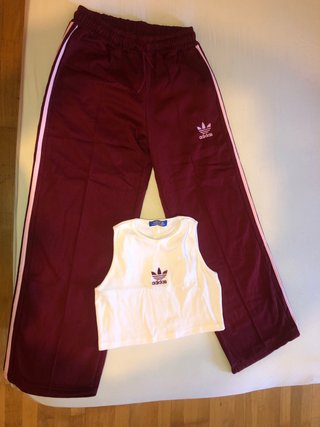 Conjunto Adidas: Pantalón y Top
