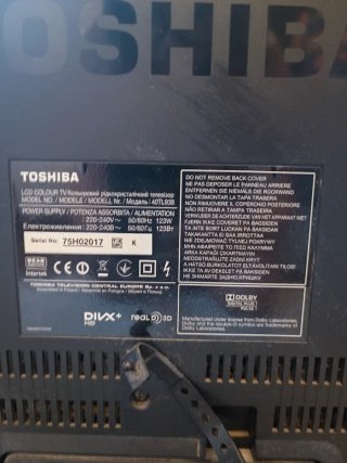 Smart TV Toshiba 40 Negro