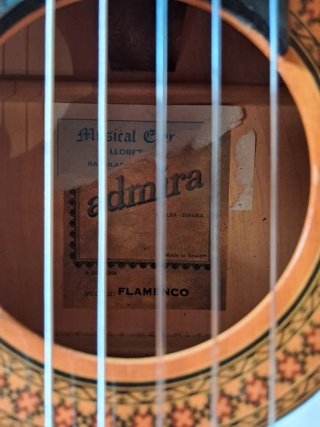 Guitarra Flamenca Admira