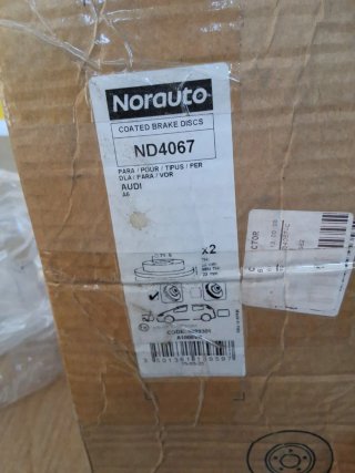Discos Freno Delanteros Audi 314mm