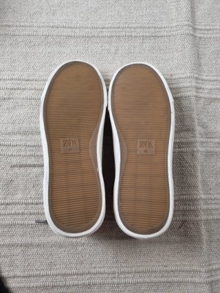 Zapatillas Zara Verde/Blanco Talla 42