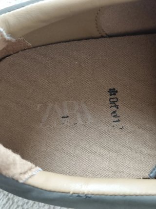 Zapatillas Zara Verde/Blanco Talla 42