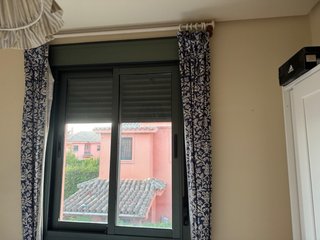 Cortinas estampadas flores chollo