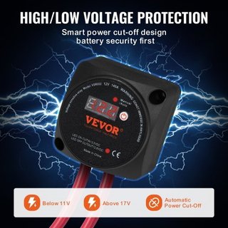 Kit Isolatore Doppia Batteria, 12V 140Amp, Manuale
