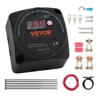 Kit Isolatore Doppia Batteria, 12V 140Amp, Manuale