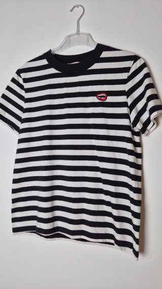 T-shirt Whyred riscas M homem