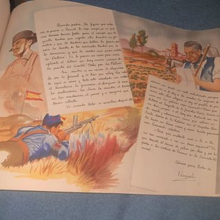 Librillo Cartas de un Soldado - Ejercito Español