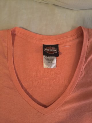 Camiseta Harley Davidson Naranja