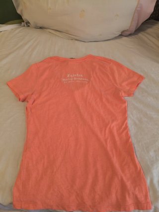 Camiseta Harley Davidson Naranja
