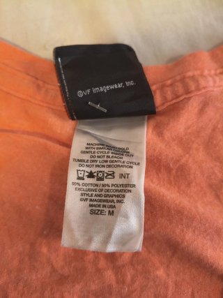 Camiseta Harley Davidson Naranja