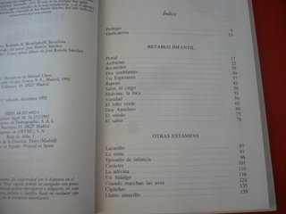 RETABLO INFANTIL Y OTRAS ESTAMPAS ( MANUEL LLANO )