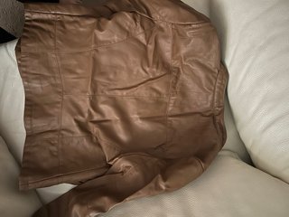 Cazadora polipiel Vero Moda marrón