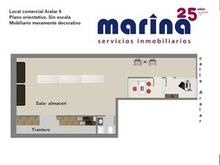 Local comercial en alquiler en Ensanche en Pamplona