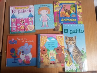 6 LIBROS INFANTILES