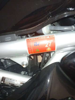 Suzuki SV650 Sportbike Negra