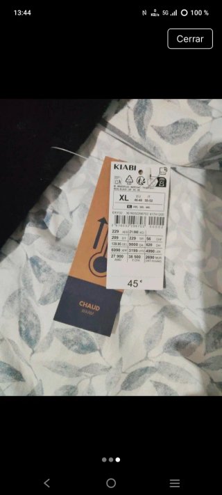 Abrigo peluche negro sin estrenar, con etiqueta.
