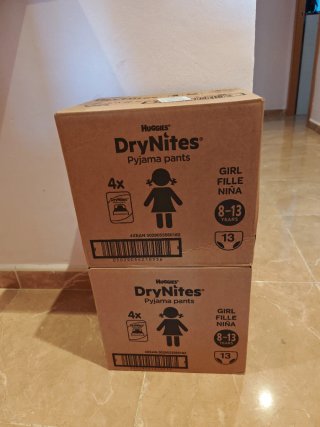 Pañales Huggies DryNites 8-13 años