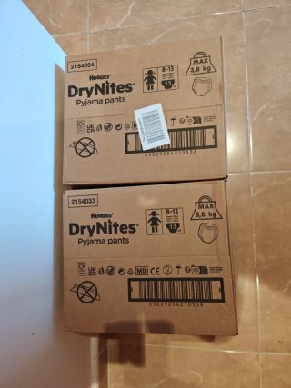 Pañales Huggies DryNites 8-13 años