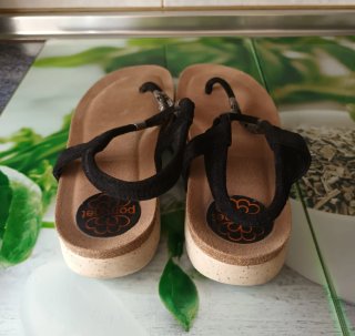 Sandalias Porronet Negras Talla 41