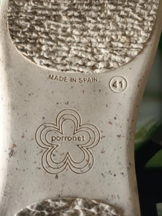 Sandalias Porronet Negras Talla 41