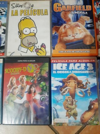Lote 10 DVD Películas Infantiles Lote 3