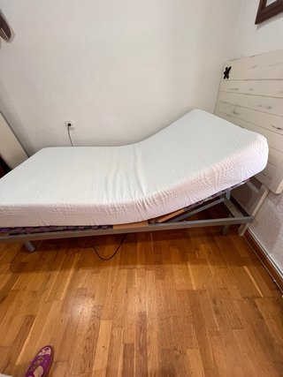 Cama articulada con colchón