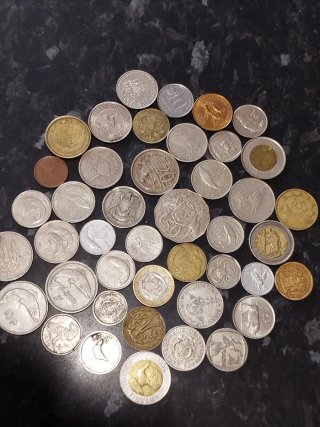Colección monedas animales
