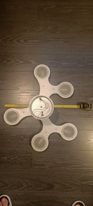 Lámpara de techo moderna