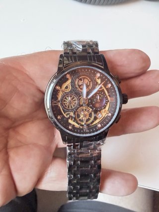 RELOJ ANALOGICO  DE CUARZO DE HOMBRE