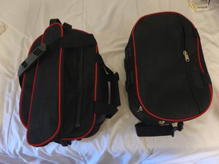Juego de bolsas interiores para maletas Ducati