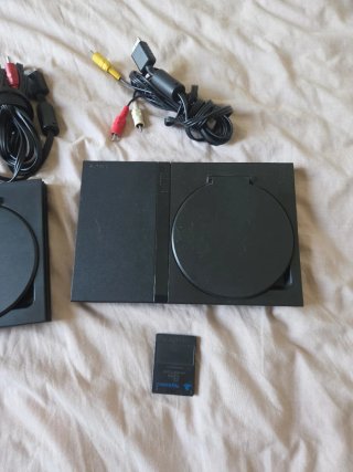 2  PS2 SCPH-75004 Negra