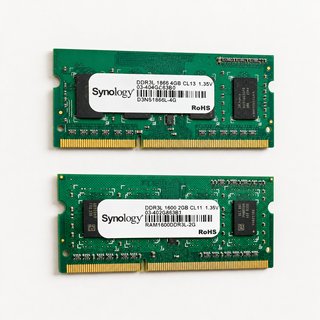 RAM Synology original DDR3L SO-DIMM 4GB + 2GB de Segunda mano por