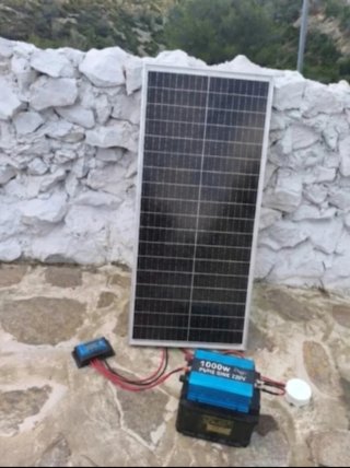 Kit Solar Fotovoltaico Nuevo FUNCIONANDO