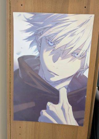 Poster Gojo Satoru Jujutsu Kaisen