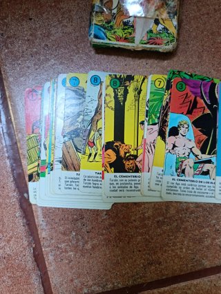 Tarro de cartas Tarzán y Aladino