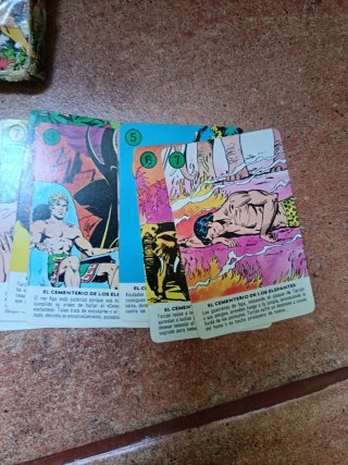 Tarro de cartas Tarzán y Aladino