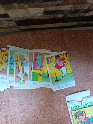 Tarro de cartas Tarzán y Aladino