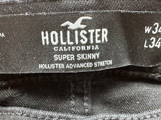 Pantalones Hollister Negros Talla L