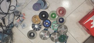 Maquinas, herramientas y discos para mármol.