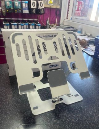 Soporte plegable FINEPLAY para portátil y móvil