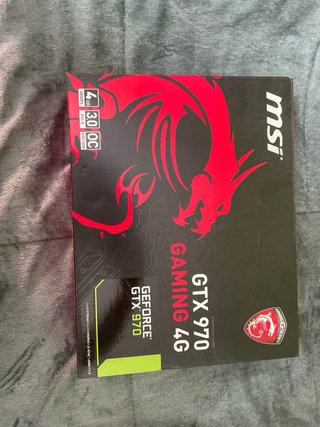 MSI GTX 970 Tarjeta Gráfica