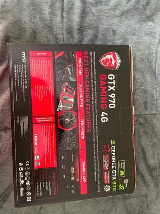 MSI GTX 970 Tarjeta Gráfica